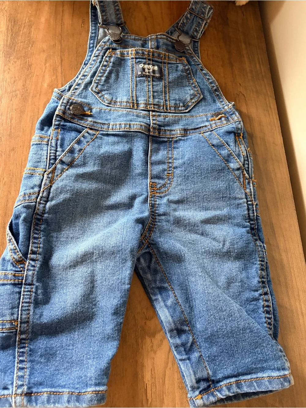 OshKosh B'gosh Blue Denim Overalls